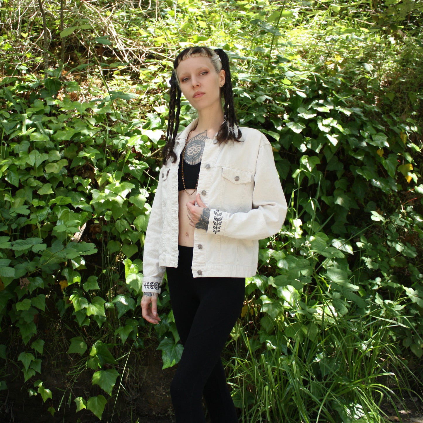 Serpent linen jacket