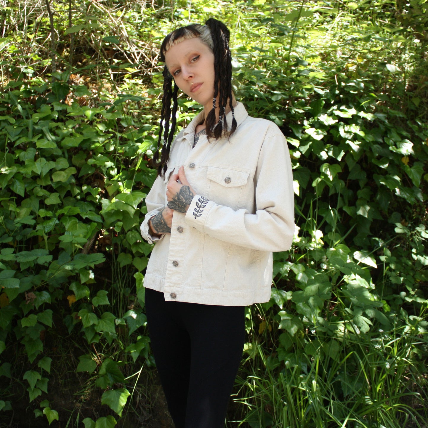 Serpent linen jacket