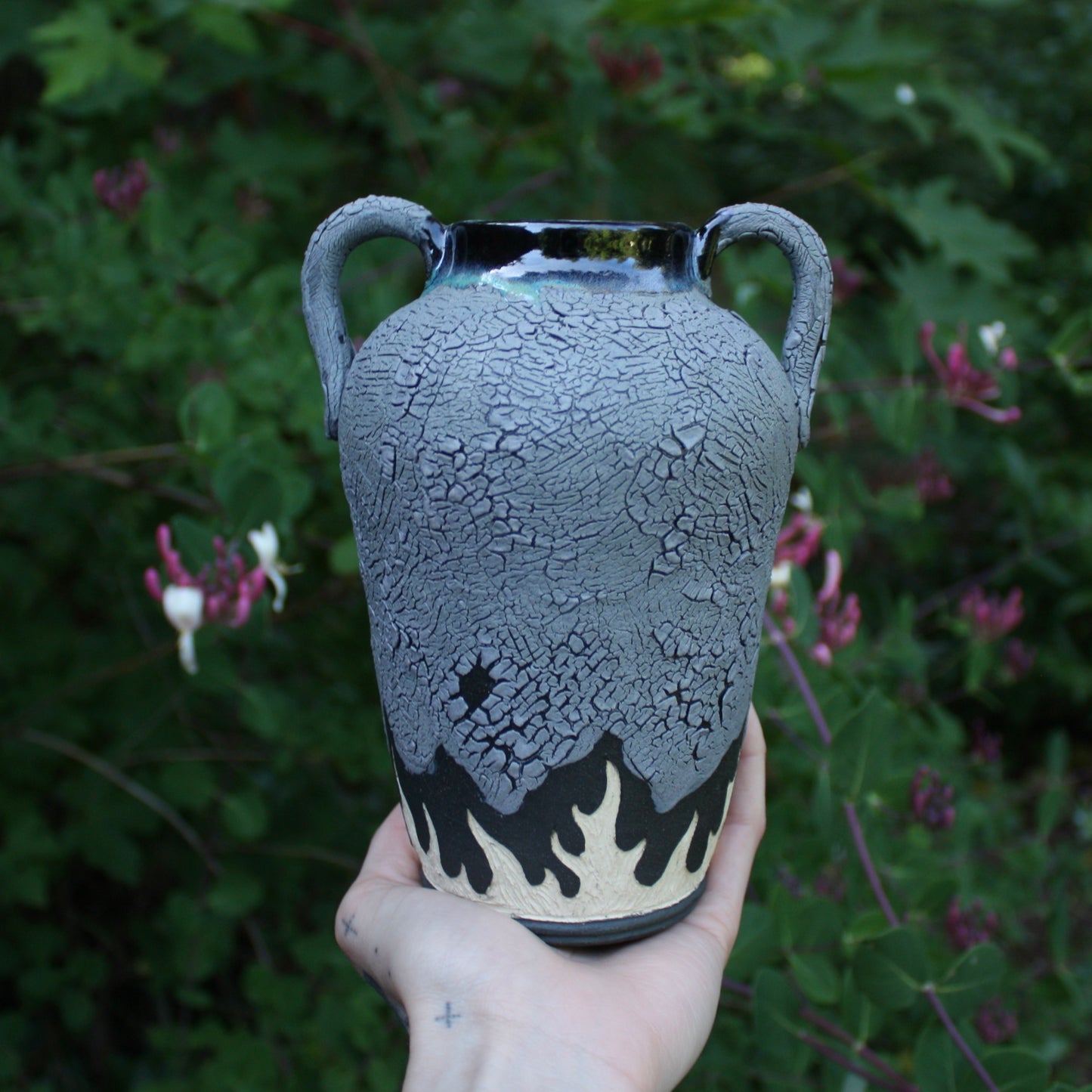 fire scorpion amphora