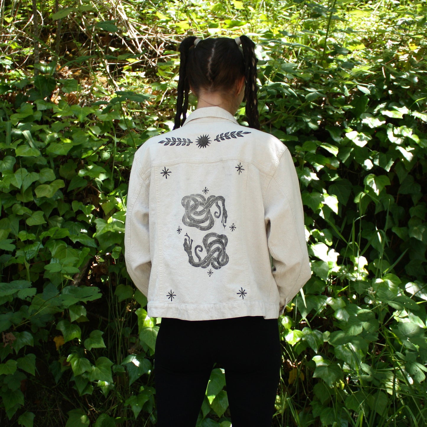 Serpent linen jacket