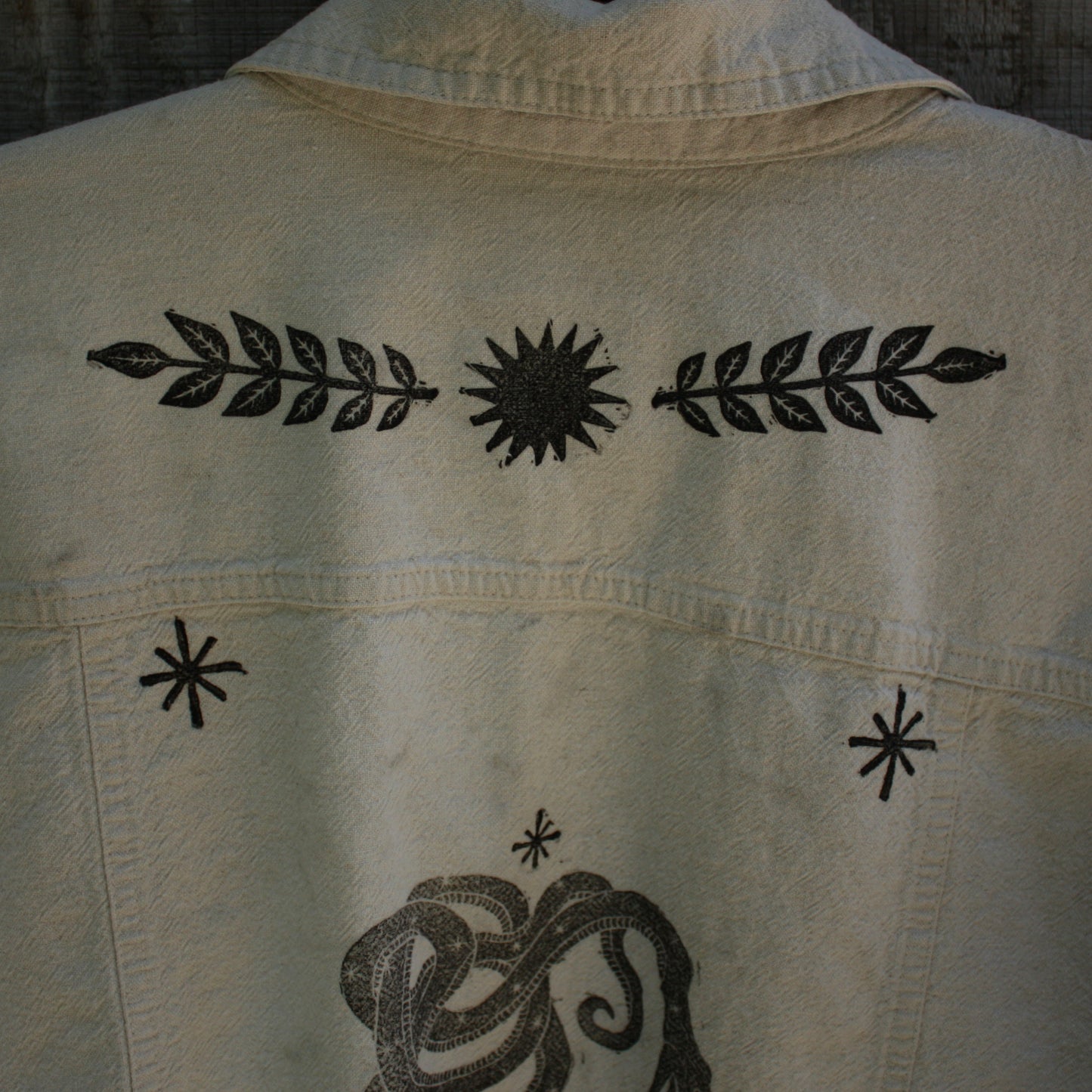 Serpent linen jacket