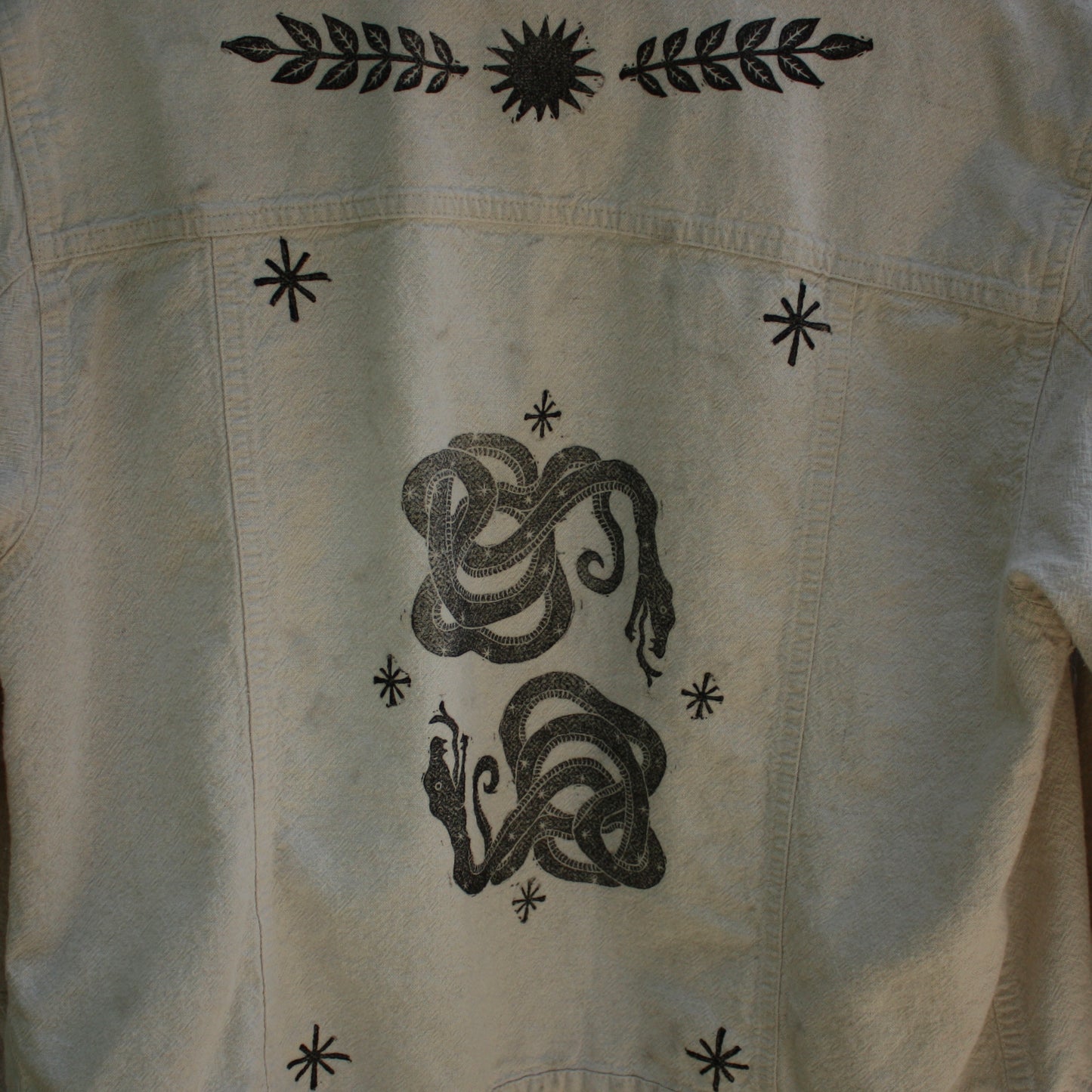 Serpent linen jacket