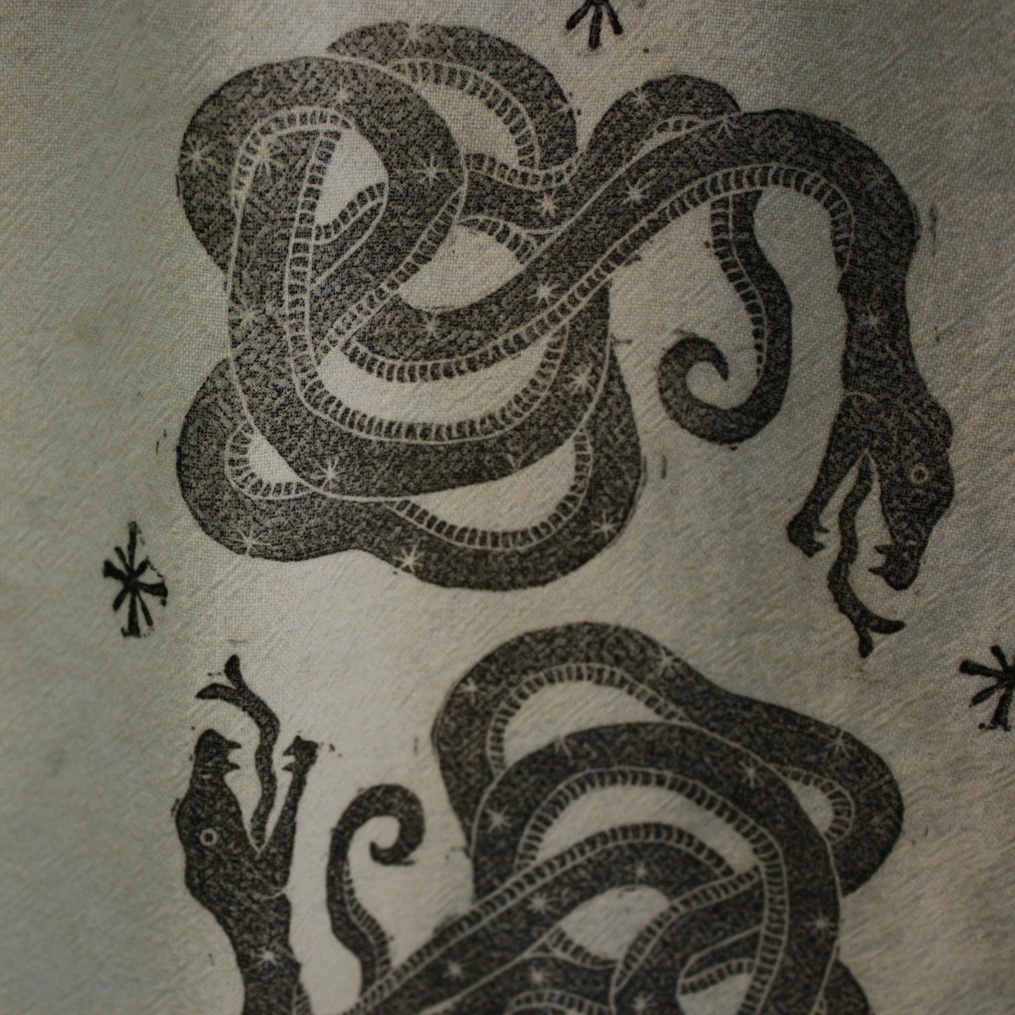 Serpent linen jacket