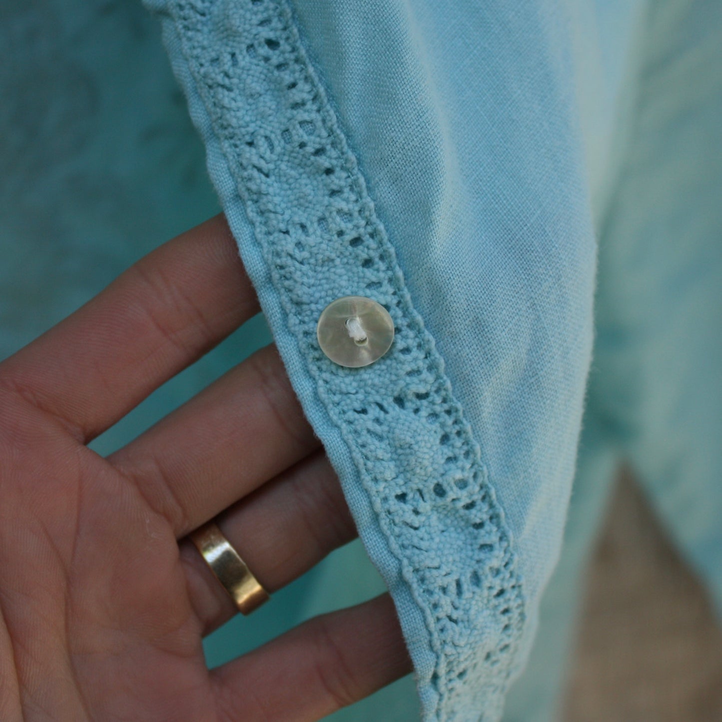 Serpent linen button up