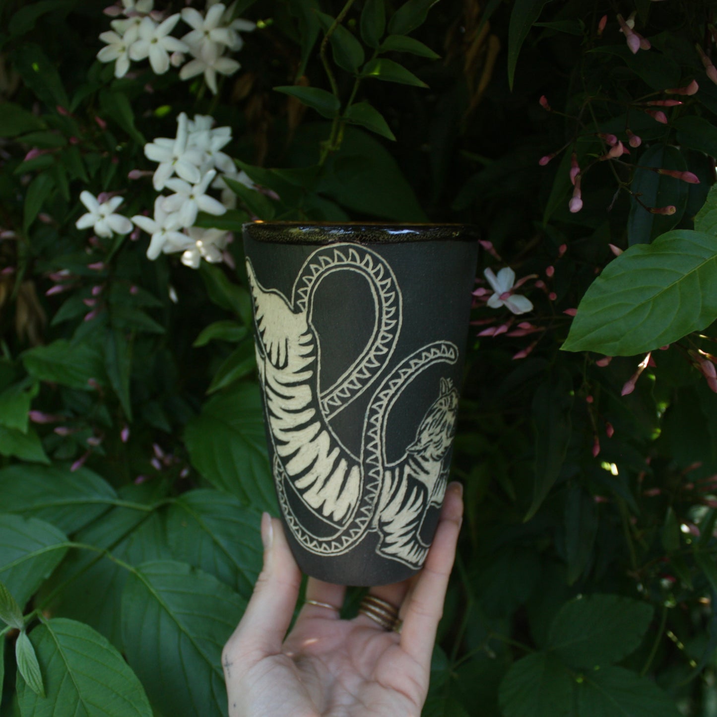 Tiger tumbler
