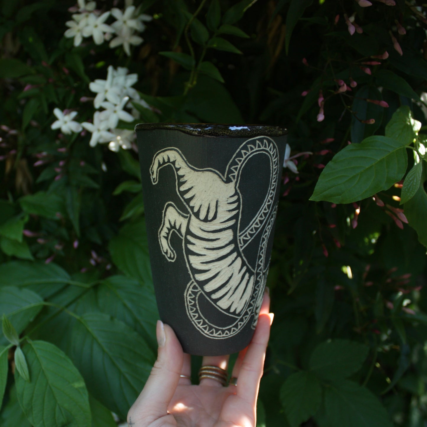 Tiger tumbler