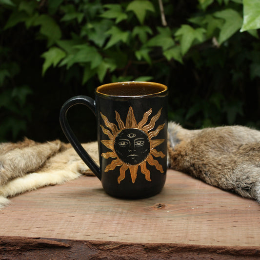 Golden Sun mug