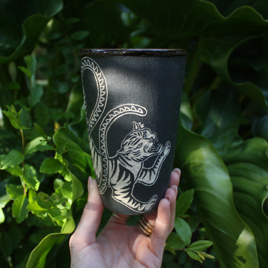 Tiger tumbler