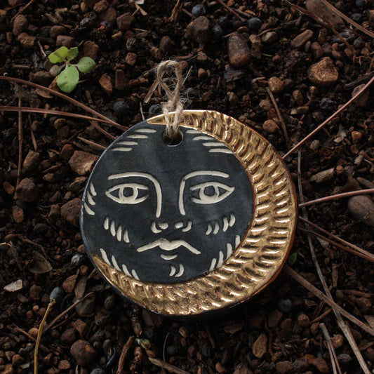 Waxing Gold Moon Amulet